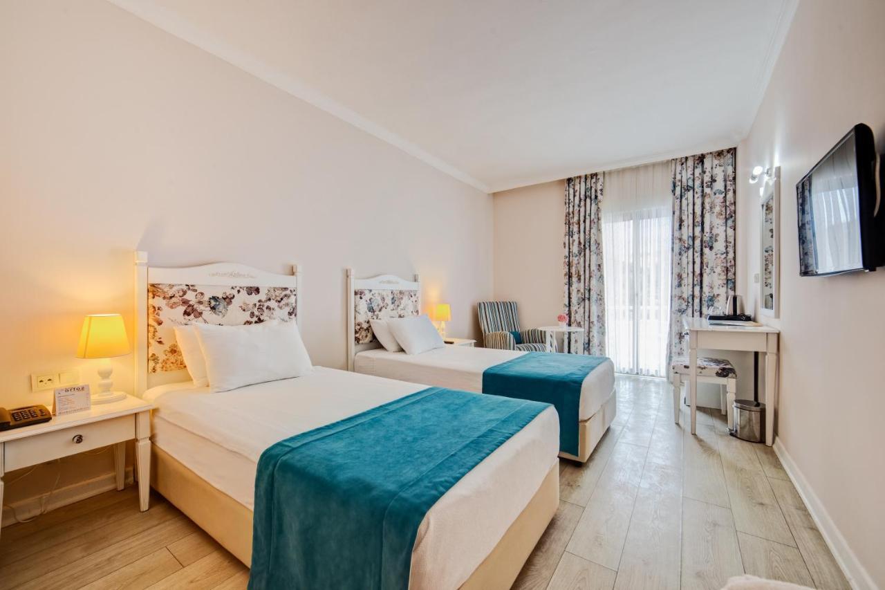 Altinorfoz Hotel Narlikuyu Buitenkant foto