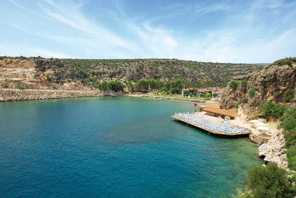 Altinorfoz Hotel Narlikuyu Buitenkant foto