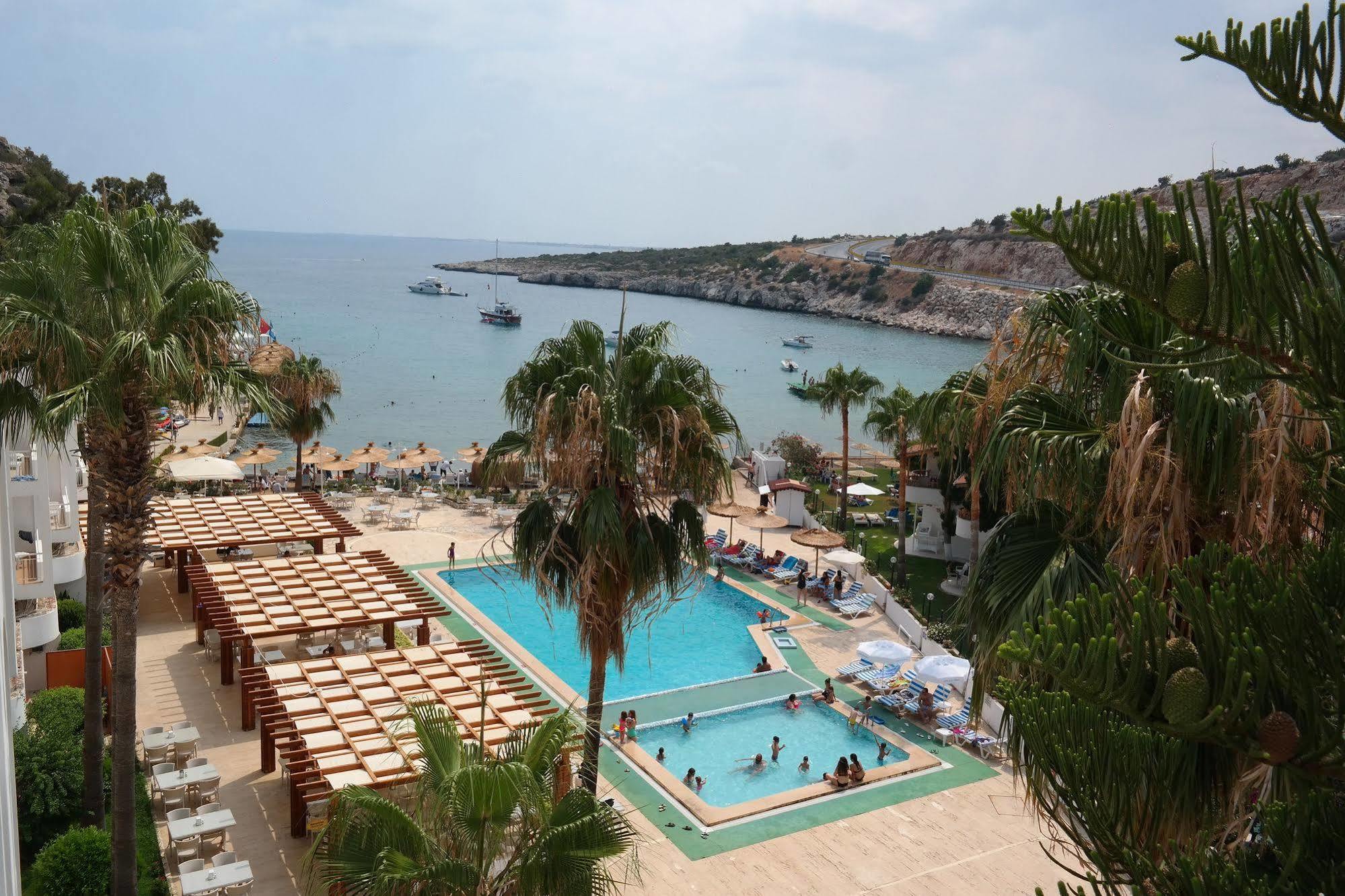 Altinorfoz Hotel Narlikuyu Buitenkant foto